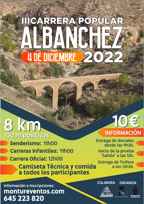 III CARRERA POPULAR DE ALBANCHEZ 2022